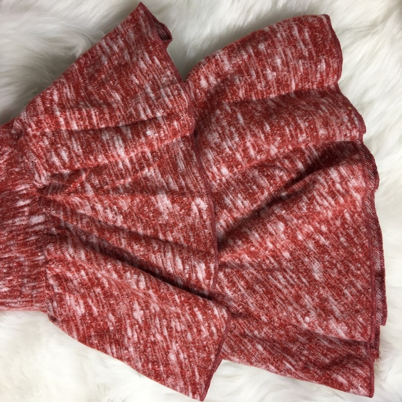 New! Burnt Orange Double Layer Bell Sleeve Sweater - Picture 7 of 7